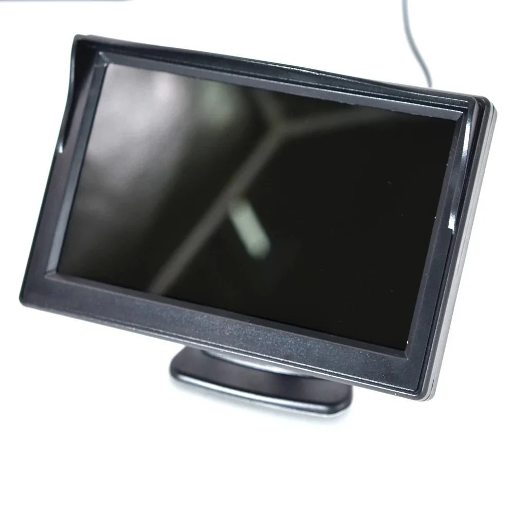 Universal Backup Car Rear View Camera For Truck With 5 Inch Monitor Night Vision - stepyours.com