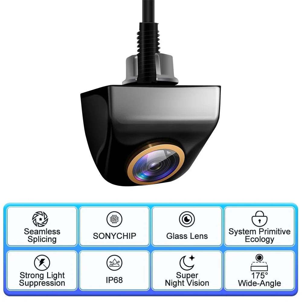 Nevegetor AHD 1080P Car Rear View Camera 170 Degree Fisheye Night Vision - stepyours.com