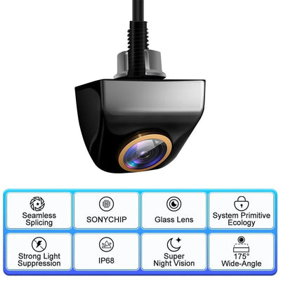 Nevegetor AHD 1080P Car Rear View Camera 170 Degree Fisheye Night Vision - stepyours.com