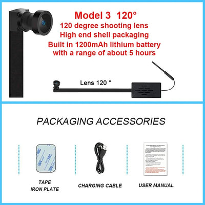 4K DIY Wireless WiFi Camera - 1080P HD Remote Viewing via Smartphone App Hooks - stepyours.com