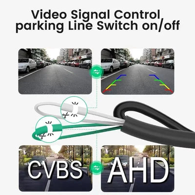 Car Rear View Camera AHD 1080P Full HD 170 Wide Angle Night Vision - stepyours.com
