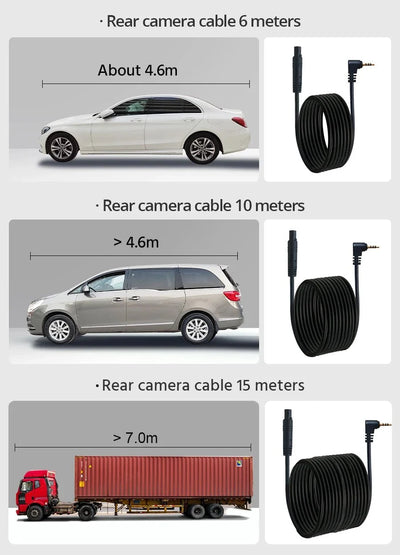 4K Dash Cam With GPS Dual Lens Night Vision 24 Hour Parking - stepyours.com