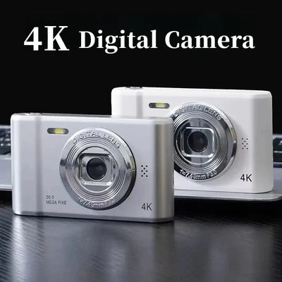 4K Digital Camera Travel Selfie Camera 36MP 1080p 2.4in Screen Optical Zoom - stepyours.com