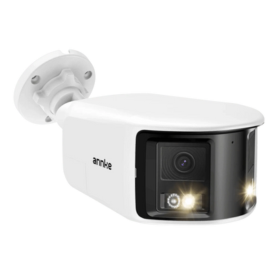 ANNKE 4K 8MP Dual - Lens Outdoor PoE Camera - 180 - Degree Wide View - stepyours.com