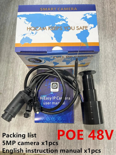 5MP Peephole IP Camera PoE Door Viewer With Motion Detection - stepyours.com