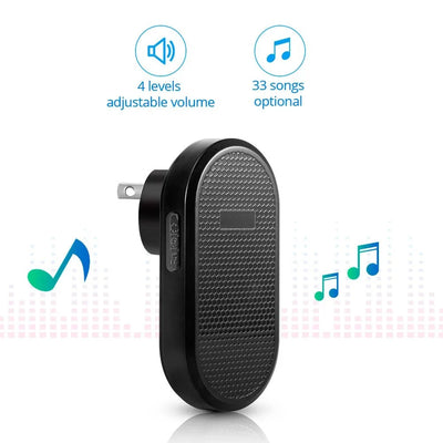 Kerui M558 Wireless Doorbell 32 Melodies Adjustable Volume - stepyours.com