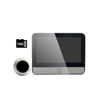 Smart Cat Eye Doorbell 4.3 Inch IPS Display 2K Video - stepyours.com
