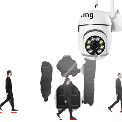 OKam Pro Indoor 8MP WiFi IP Camera - Smart Tracking And 355 Degree Pan - stepyours.com