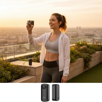 SJCAM C100 Plus Action Camera 4K Waterproof 30M With 2 4G WiFi EIS For Sports - stepyours.com