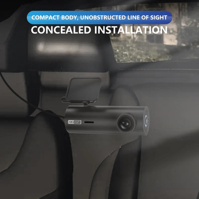4K Car Dash Cam DVR With WiFi Front Camera 3840x2160 Night Vision Parking - stepyours.com