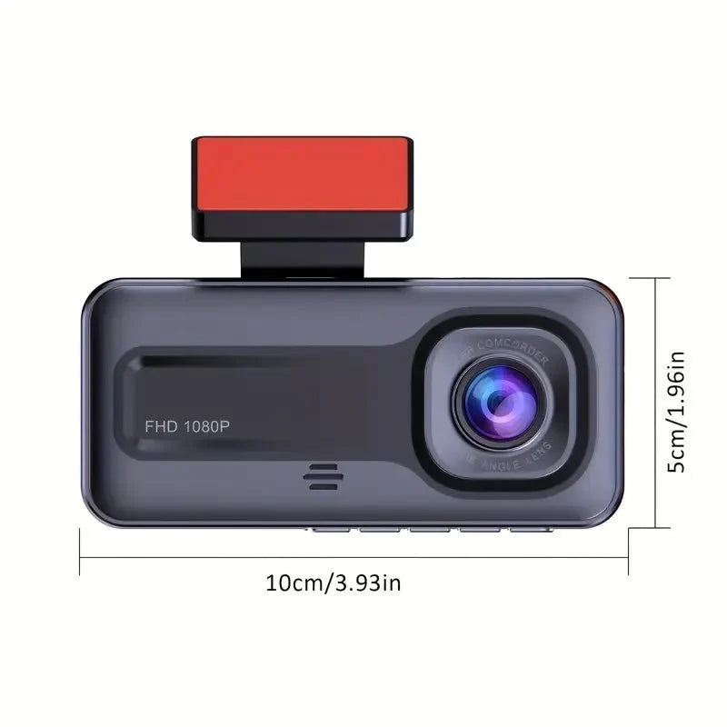 3 Channel Dash Cam for Cars 1080P Video Recorder Rear View Car DVR - stepyours.com