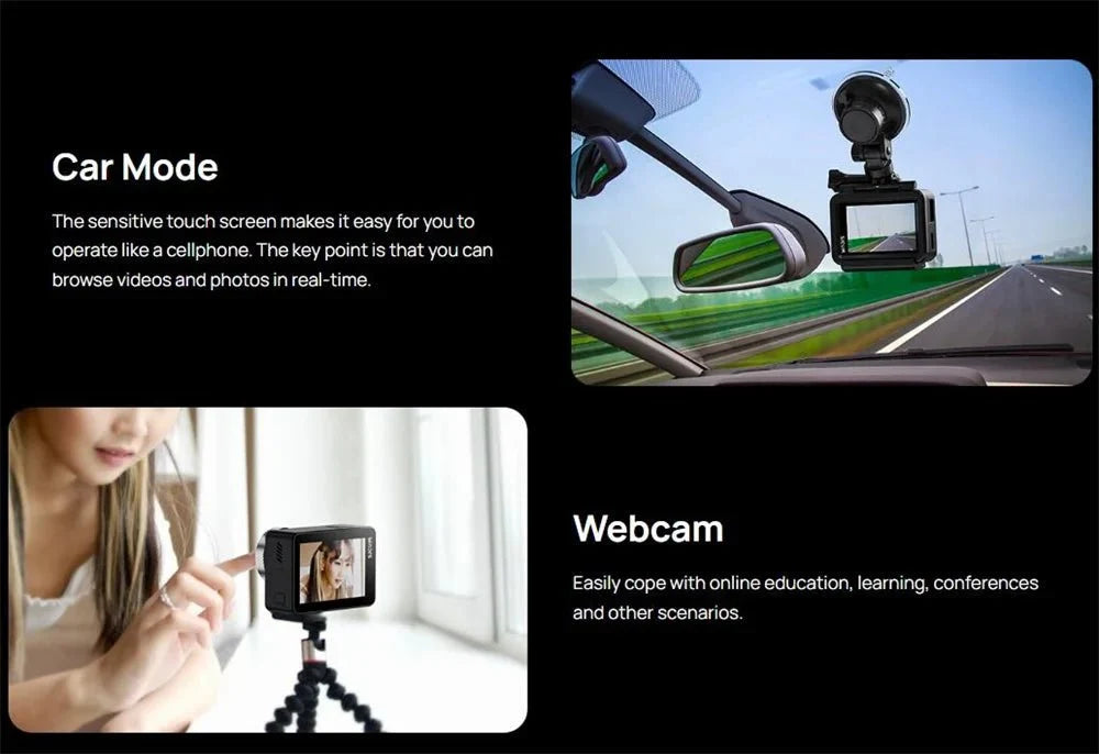SJCAM SJ4000 Air Action Camera 4K Video 30M Waterproof WiFi Sports Cam - stepyours.com