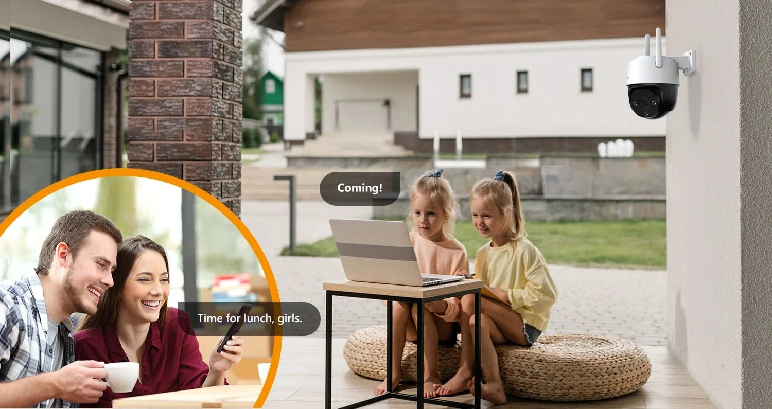 Imou Cruiser SE Plus 5MP Outdoor PTZ WiFi Camera 2 Pack IP66 AI Detection - stepyours.com