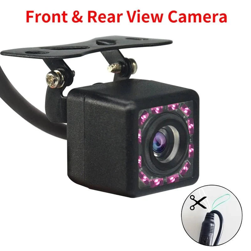 Hippcron Car Rear View Camera 4 LED Night Vision 170 Degree Waterproof CCD - stepyours.com