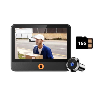 Danmini 4.3 Inch Visual Doorbell Peephole 1080P Camera - stepyours.com