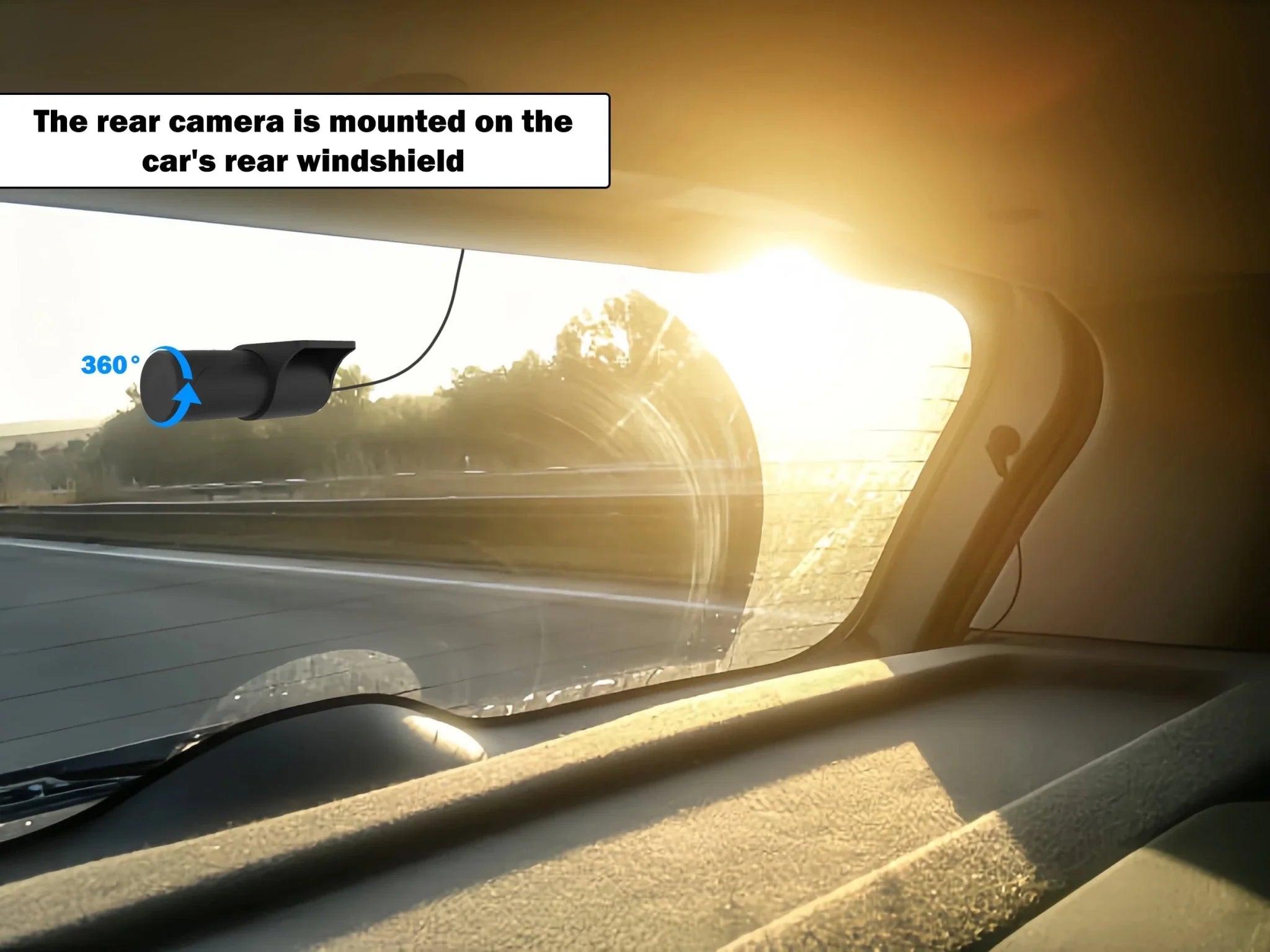 Aprilboy 4K Dash Cam With Front And Rear Cameras Night Vision Parking Monitor - stepyours.com
