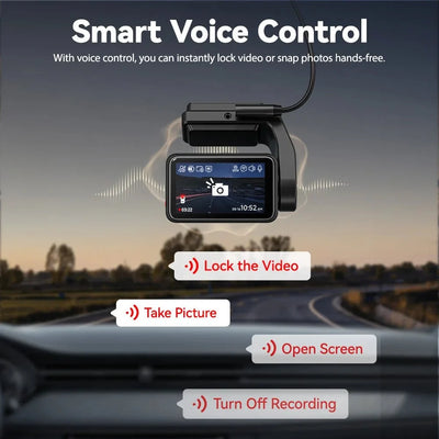 Redtiger A4 4K Dash Cam Front and Rear GPS and 5G WiFi Night Vision Parking - stepyours.com