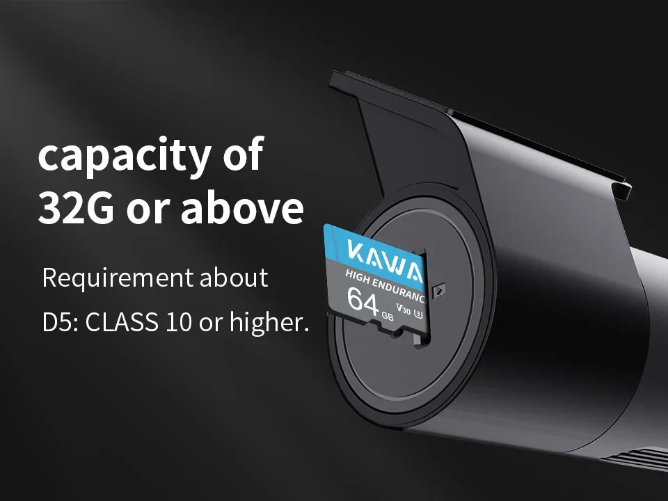 KAWA D5 2K Dash Cam For Car DVR With WiFi Voice Control WDR - stepyours.com