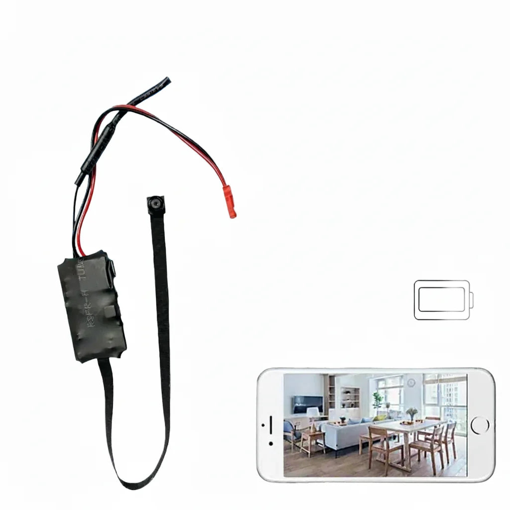 4K DIY Wireless WiFi Camera - 1080P HD Remote Viewing via Smartphone App Hooks - stepyours.com