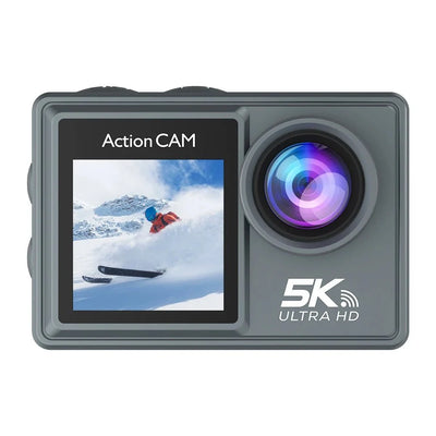 Adventure Ready Action Camera 5K 4K60FPS Dual IPS Touch LCD Waterproof 30M - stepyours.com