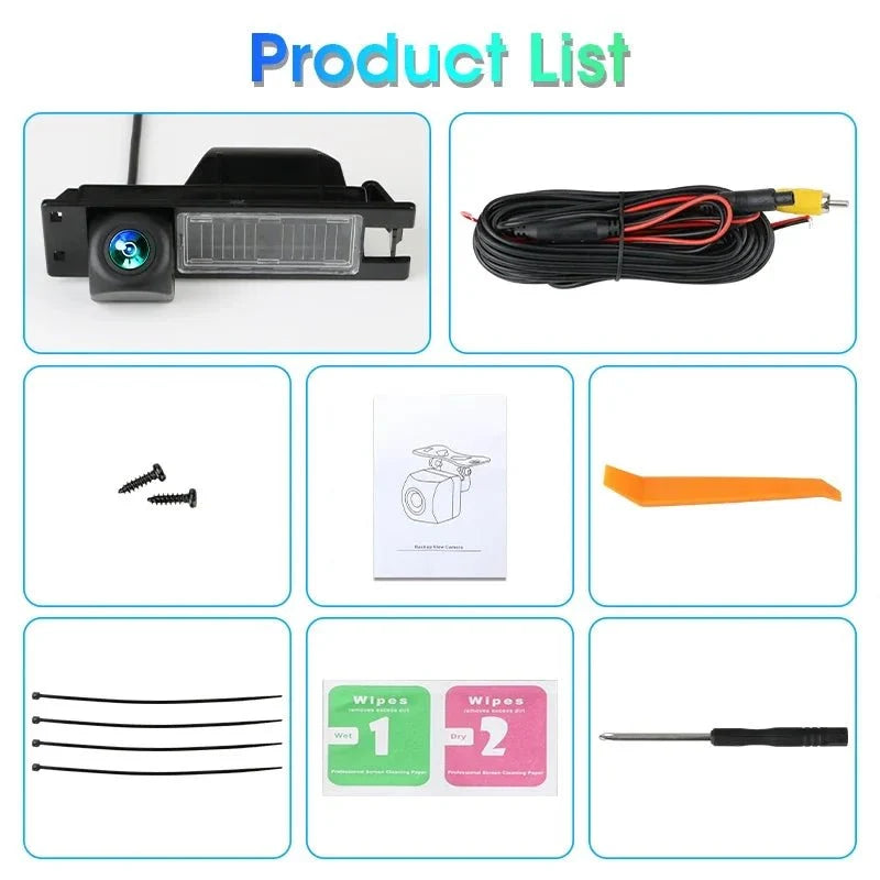 JMCQ AHD 1080P Car Rear View Camera 170 Degree Fisheye With Bracket For Opel - stepyours.com