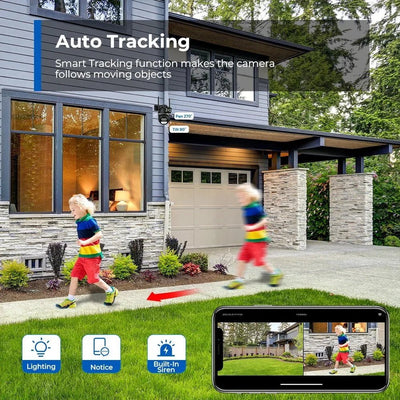 AI Humanoid Detection Camera for Home - Enovarah