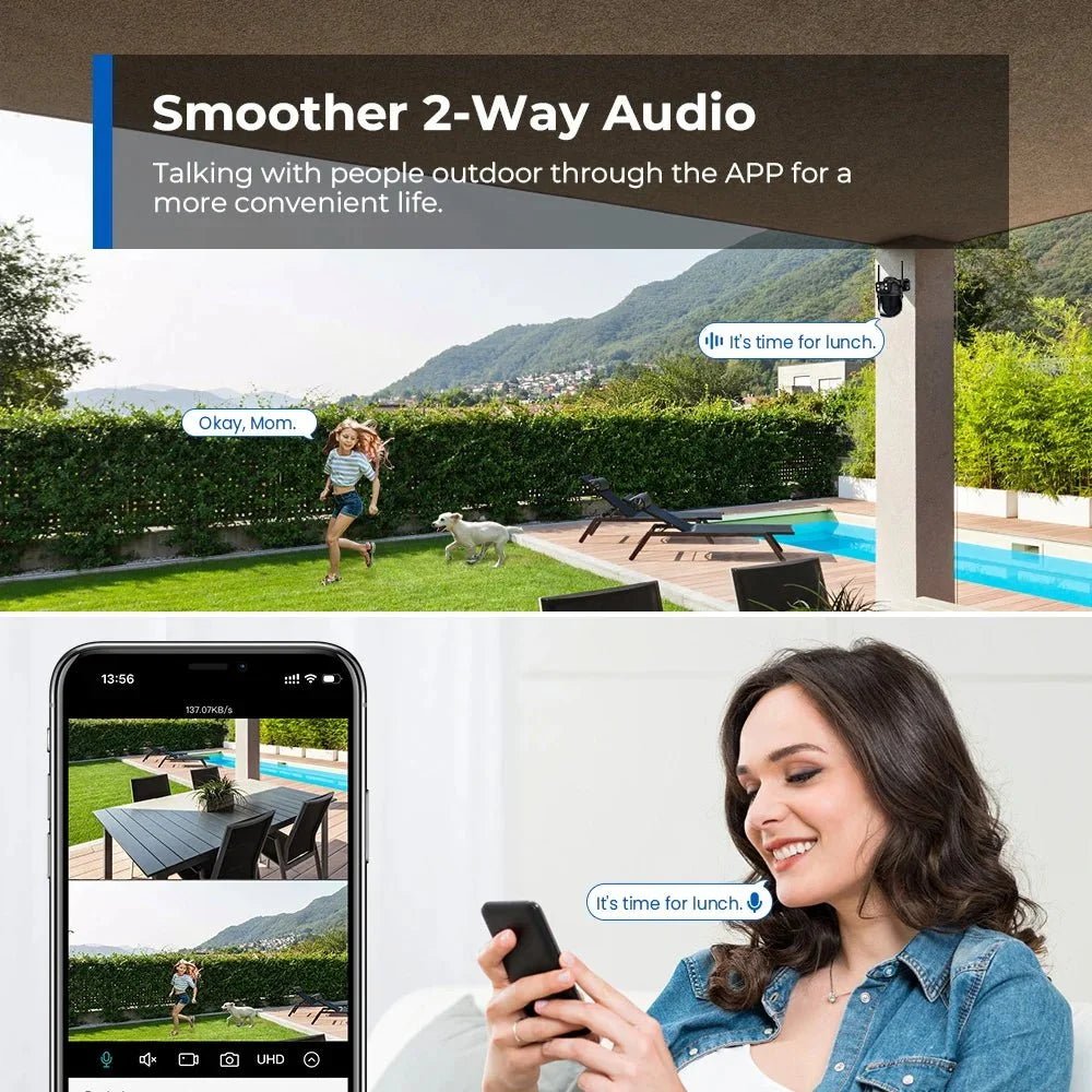 AI Humanoid Detection Camera for Home - Enovarah