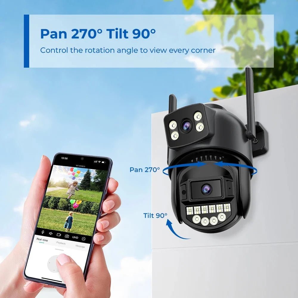 AI Humanoid Detection Camera for Home - Enovarah