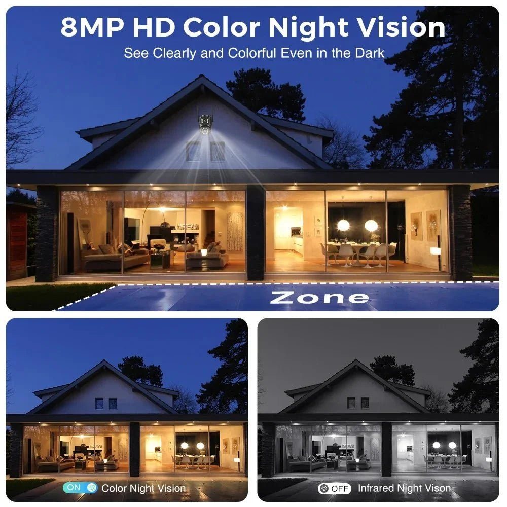 AI Outdoor Camera for Home Security and Alerts Pro - Enovarah