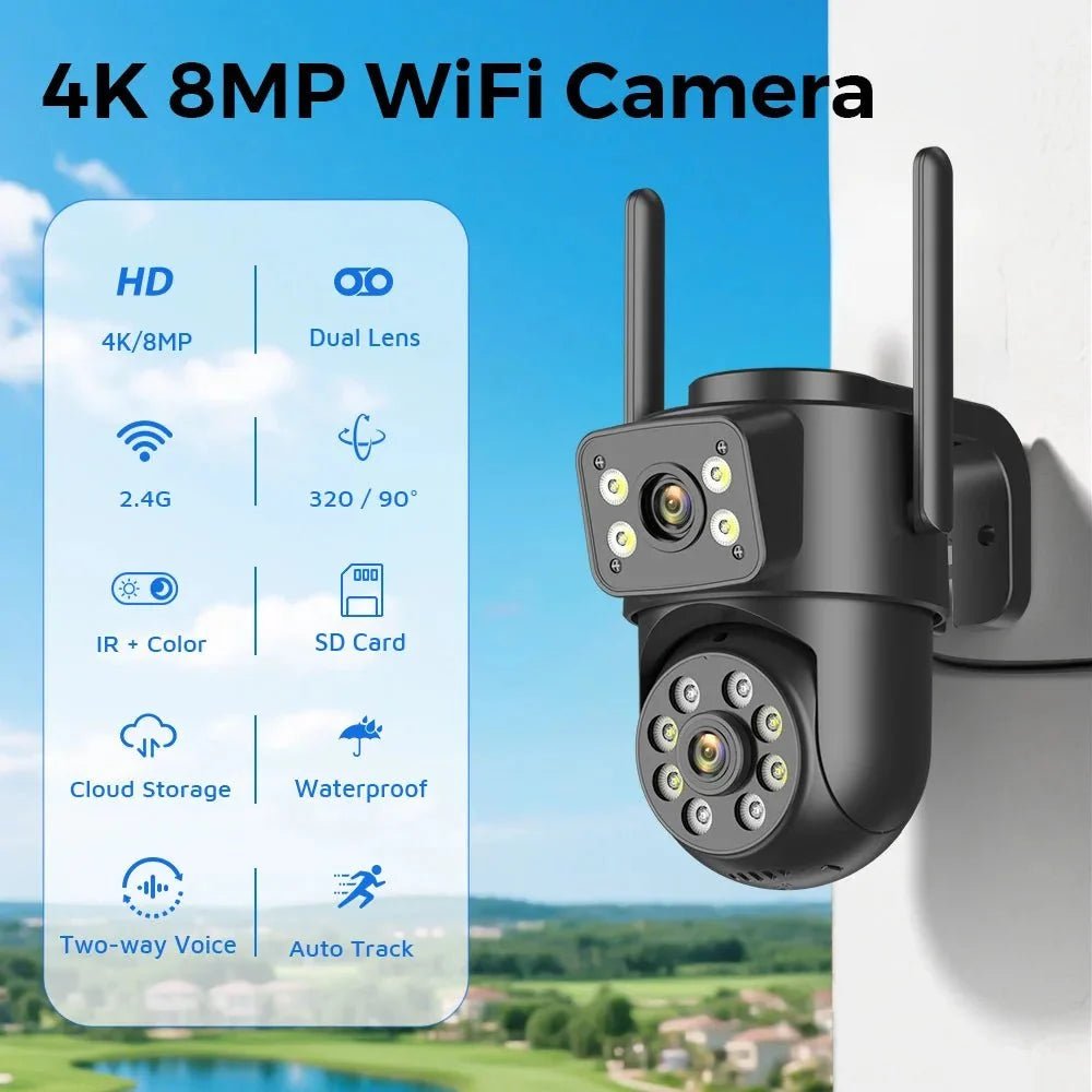 AI Outdoor Camera for Home Security and Alerts Pro - Enovarah
