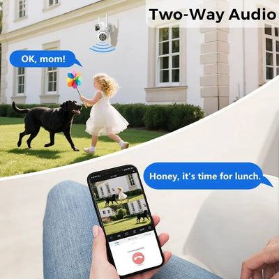 AI Outdoor PTZ Camera for Smarter Living - Enovarah