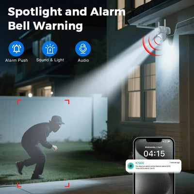 AI Outdoor PTZ Camera for Smarter Living - Enovarah