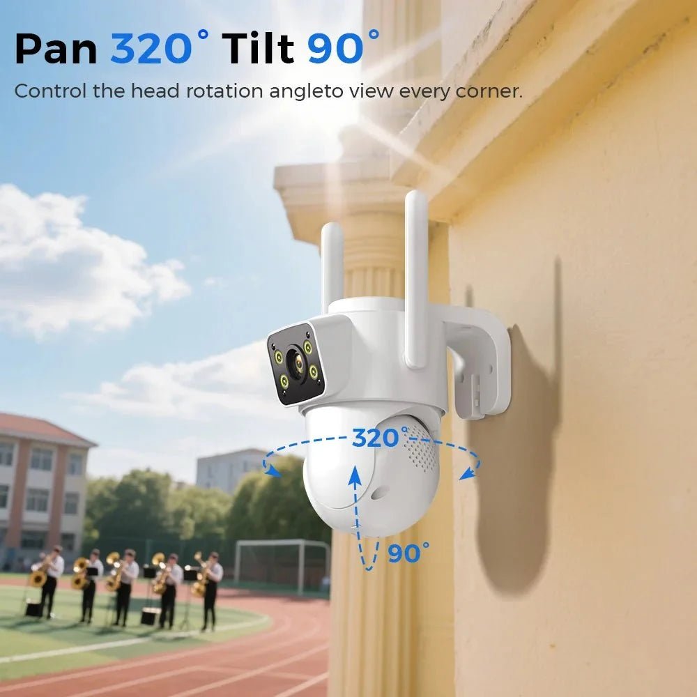 AI Outdoor PTZ Camera for Smarter Living - Enovarah