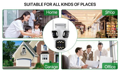 AI Tracking IP Camera for Home Security - Enovarah