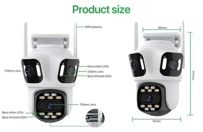 AI Tracking IP Camera for Home Security - Enovarah