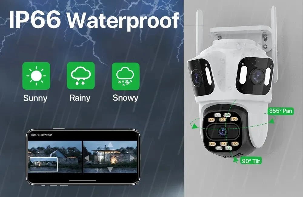AI Tracking IP Camera for Home Security - Enovarah