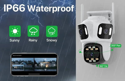 AI Tracking IP Camera for Home Security - Enovarah