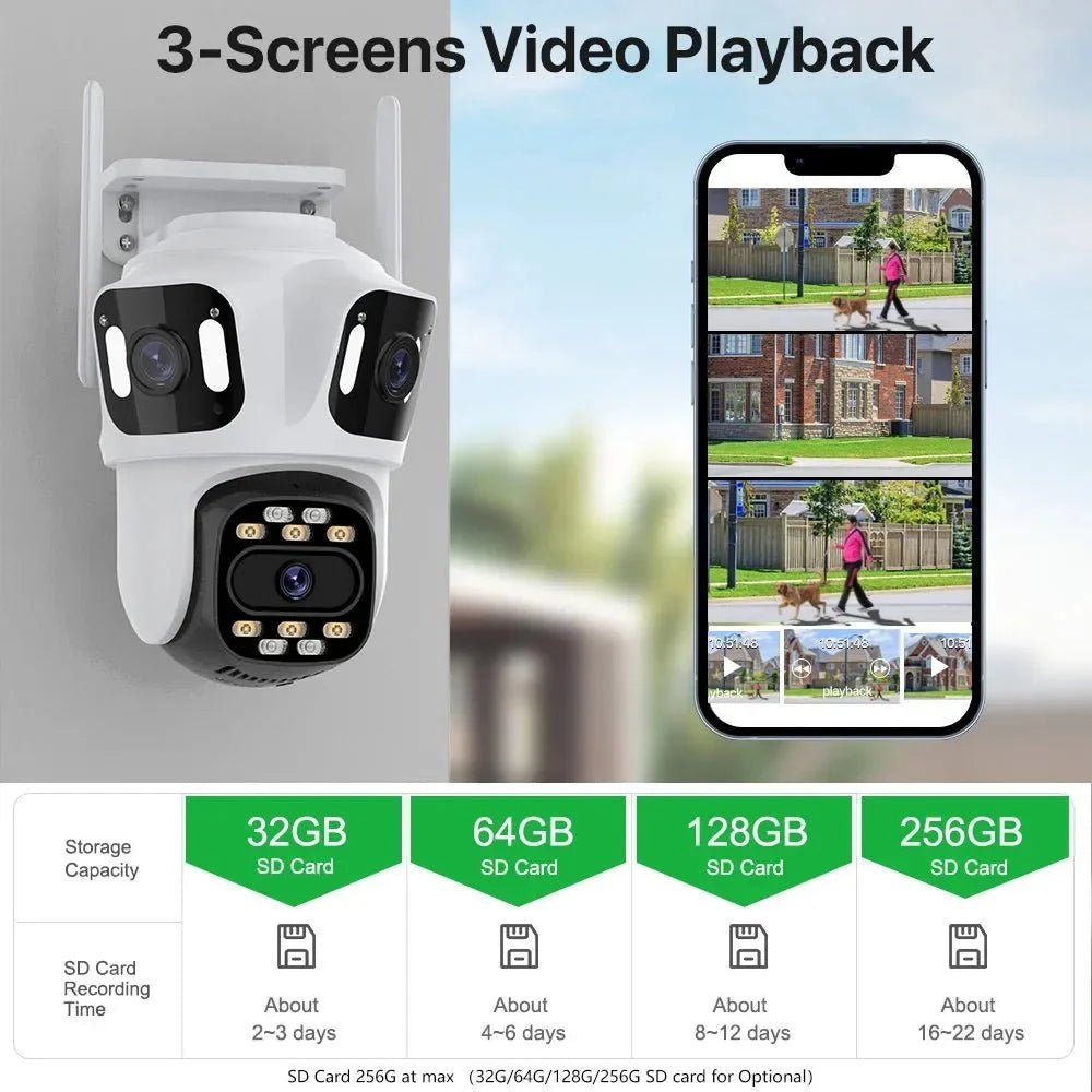 AI Tracking IP Camera for Home Security - Enovarah