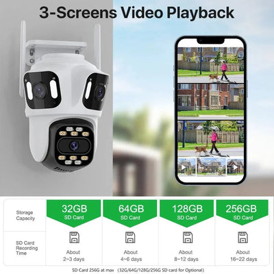 AI Tracking IP Camera for Home Security - Enovarah
