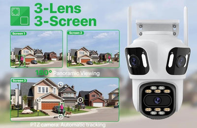 AI Tracking IP Camera for Home Security - Enovarah