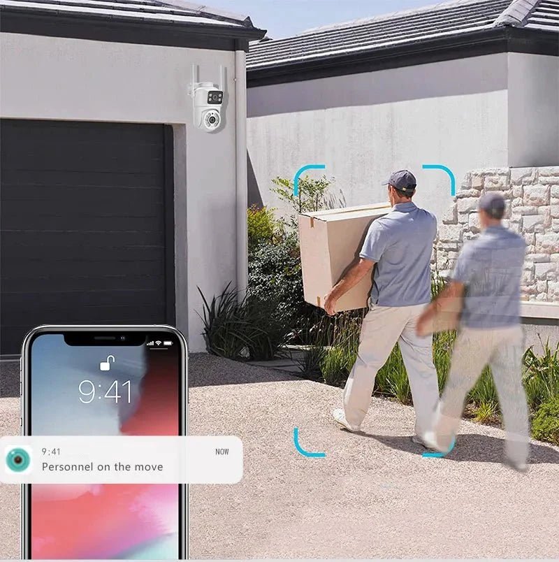 AI Tracking Outdoor Camera For Home Use - Enovarah