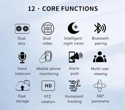 AI Tracking Outdoor Camera For Home Use - Enovarah