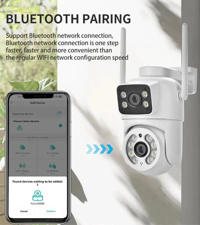 AI Tracking Outdoor Camera For Home Use - Enovarah