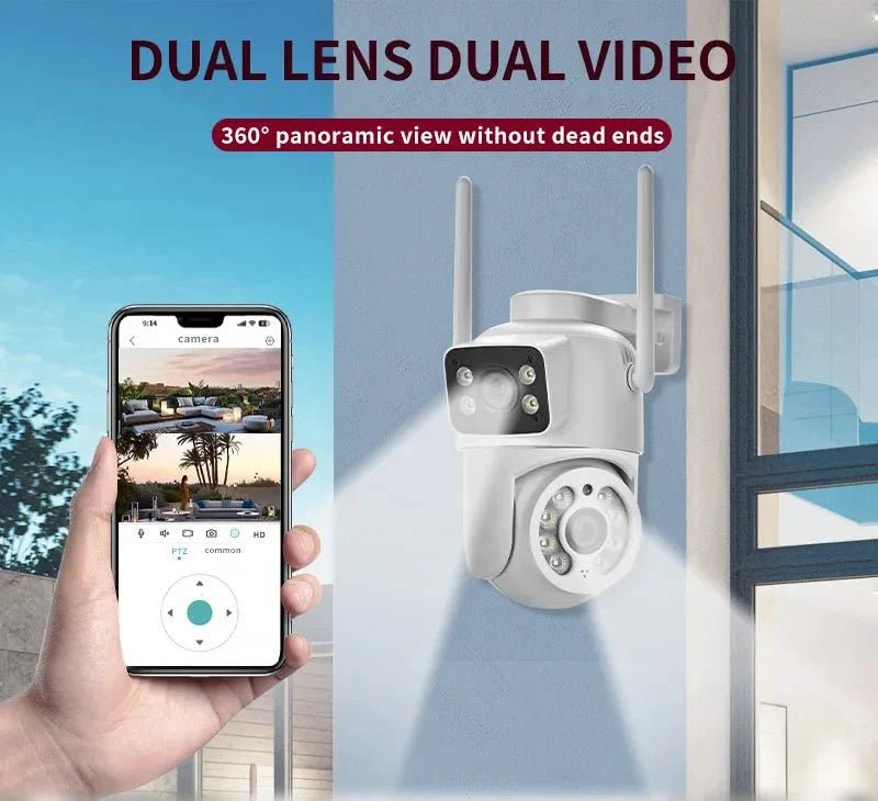 AI Tracking Outdoor Camera For Home Use - Enovarah