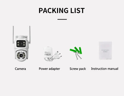 AI Tracking Outdoor Camera For Home Use - Enovarah
