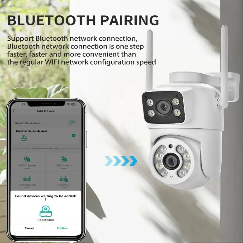 AI Tracking Outdoor Camera For Home Use - Enovarah