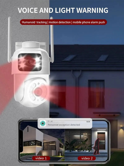 AI Tracking Outdoor Camera For Home Use - Enovarah
