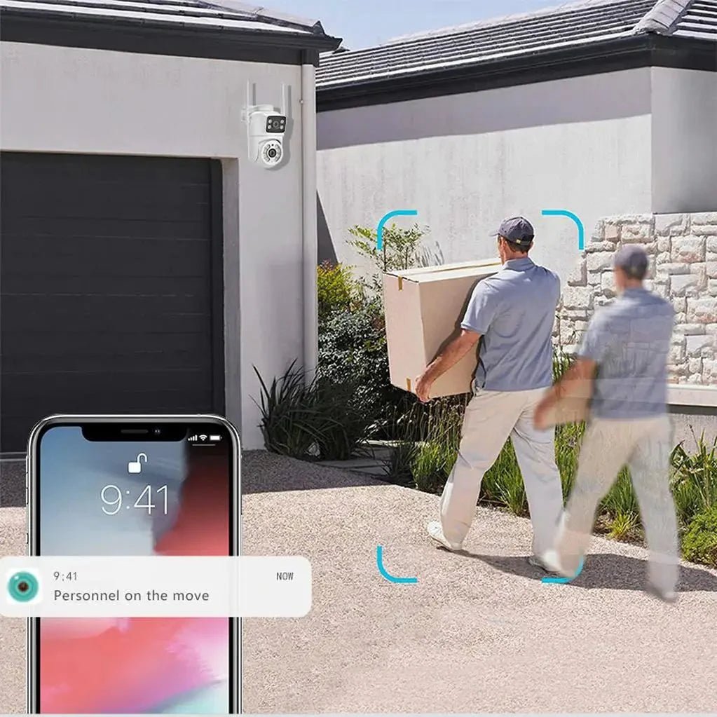 AI Tracking Outdoor Camera For Home Use - Enovarah