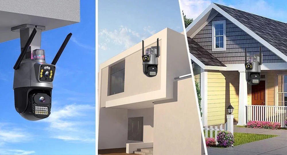 AI Tracking Outdoor PTZ Cameras for Home Security. - Enovarah