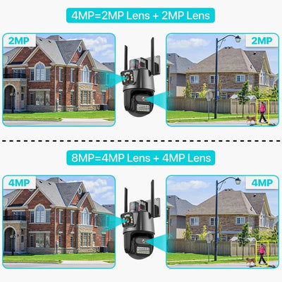 AI Tracking Outdoor PTZ Cameras for Home Security. - Enovarah